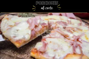 MUZZARELLA CON JAMÓN