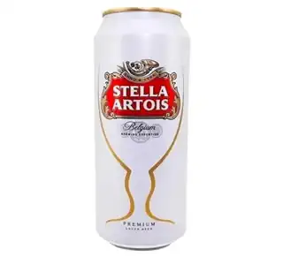Stella Artois lata x 475 cc.